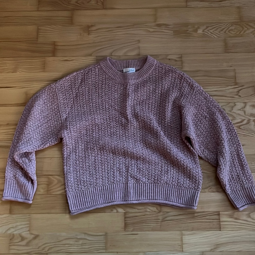 Pink sweater